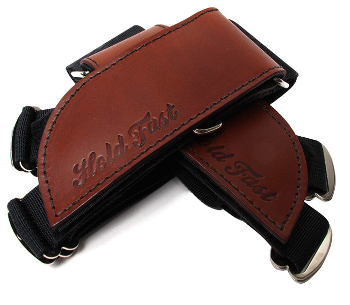 Hold Fast Leather Pedal Straps