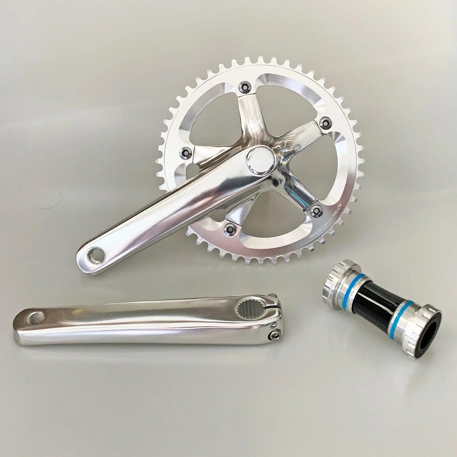 Andel Pro Crankset, 48T, 1/8", w/ Outboard BB-Wabi Cycles