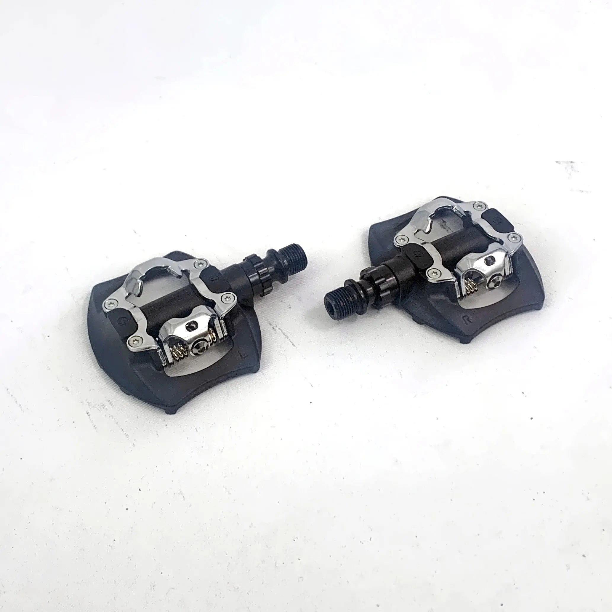 Exustar 2-in-1 (Platform/SPD) Pedals Wabi Cycles