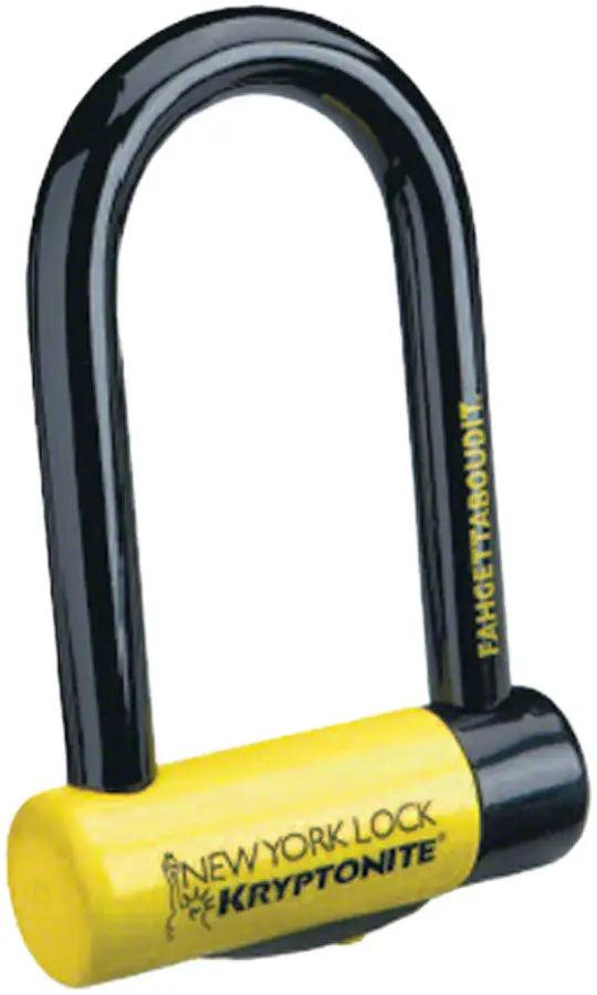 Kryptonite New York U-Lock - 3.25 x 6", Keyed, Black-Wabi Cycles