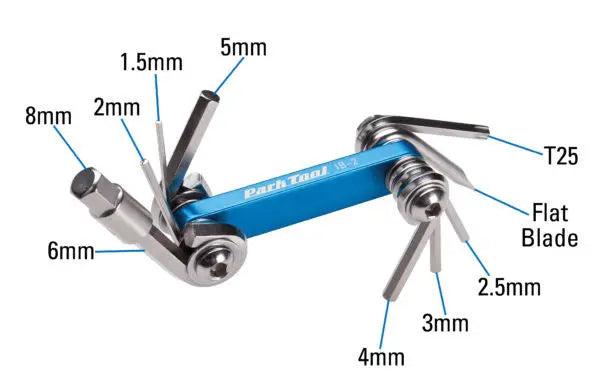 Park Tools I-Beam 2 Multi Tool IB-2-Wabi Cycles