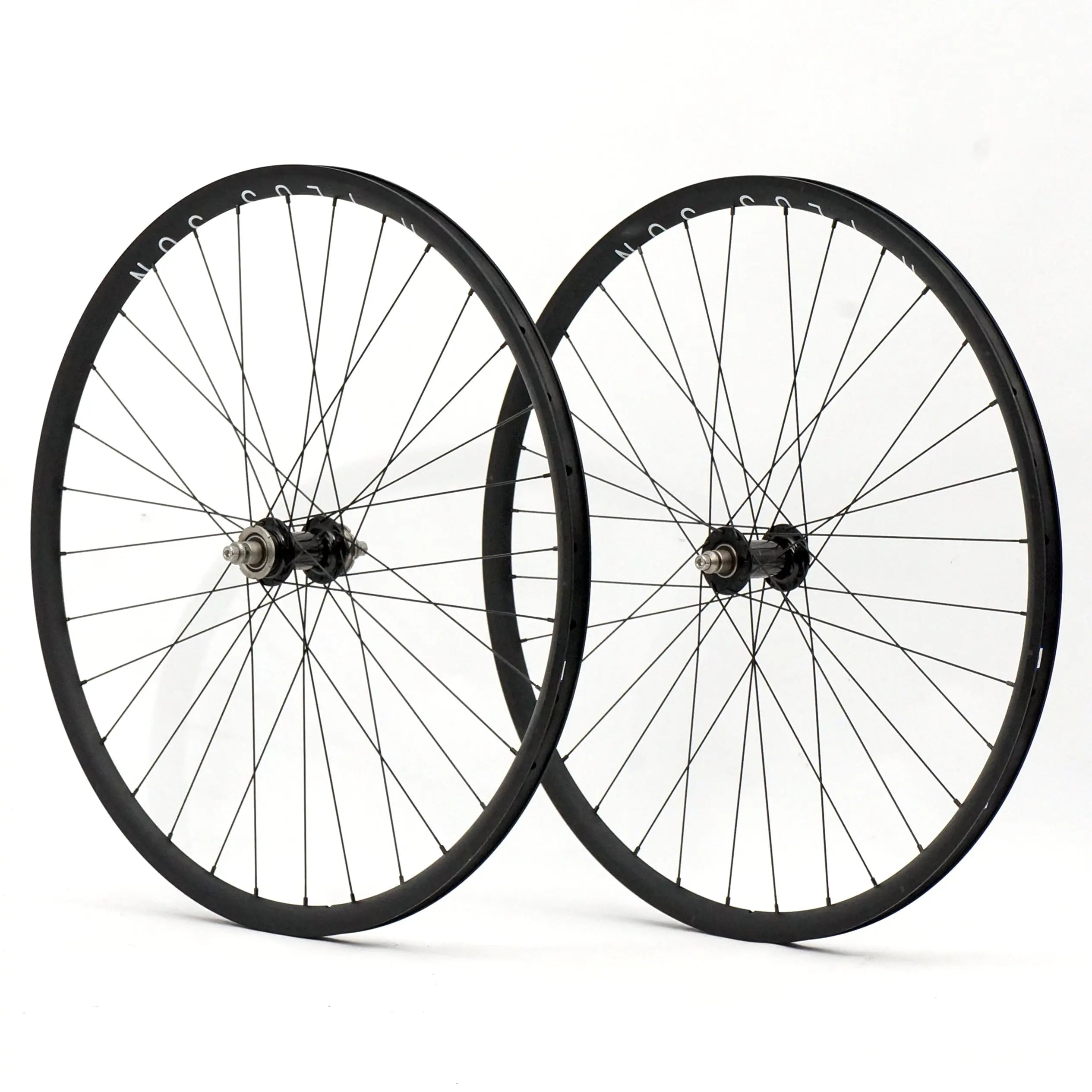 Phil Wood Low Flange / H+Son Archetype 700C 32H/32H Fixed/Fixed Wheelset-Wabi Cycles