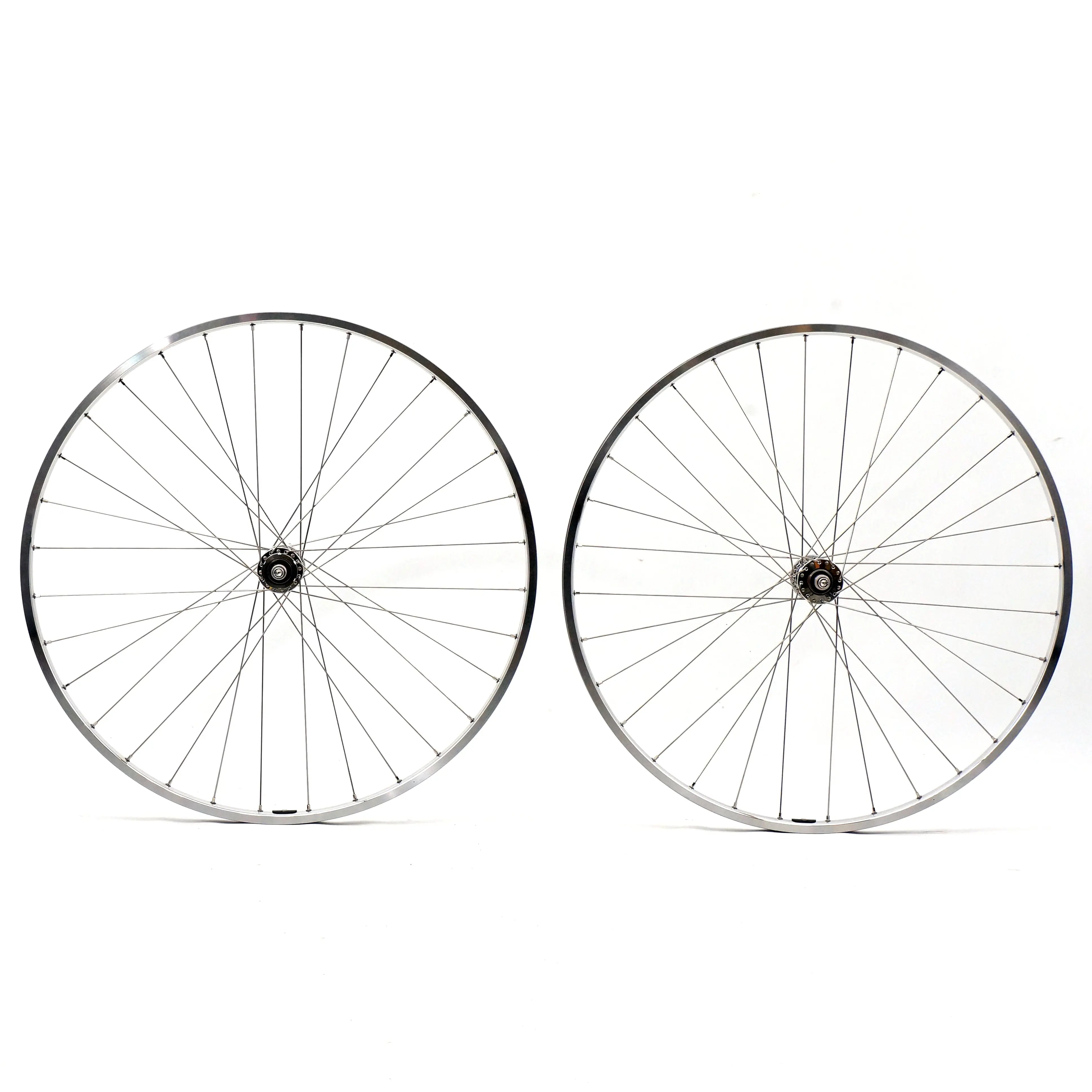 Phil Wood Low Flange / H+Son TB14 700C 32H/32H Fixed/Fixed Wheelset-Wabi Cycles