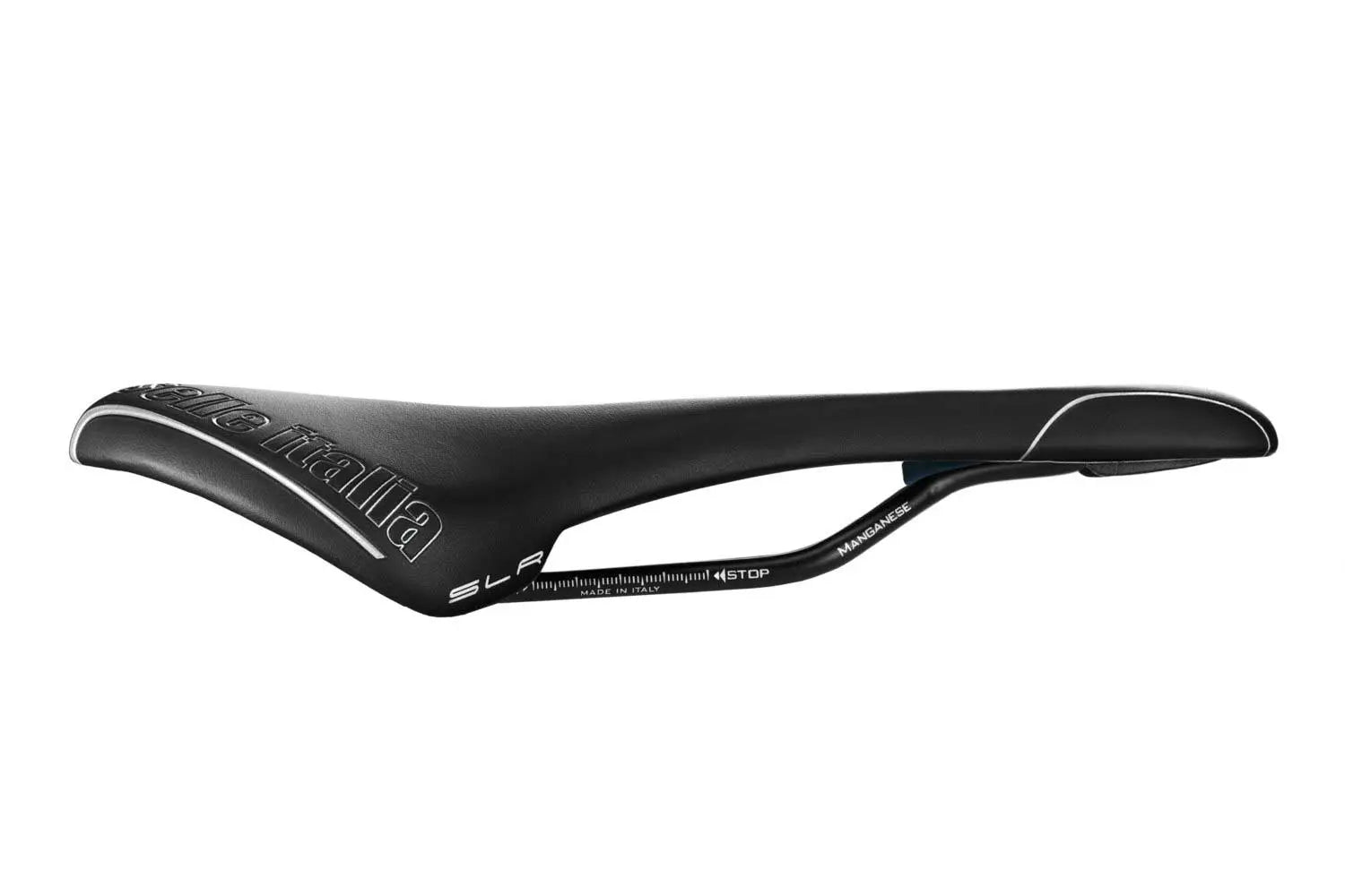 Selle Italia SLR Superflow Saddle, Manganese Rails-Wabi Cycles