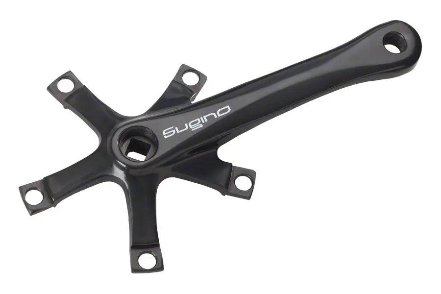 Sugino RD2 Crank Arms, 130 BCD, Black-Wabi Cycles