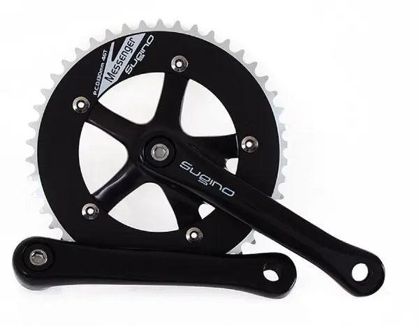 Sugino RD2 Messenger Crankset, 46T, 1/8", 165mm-Wabi Cycles