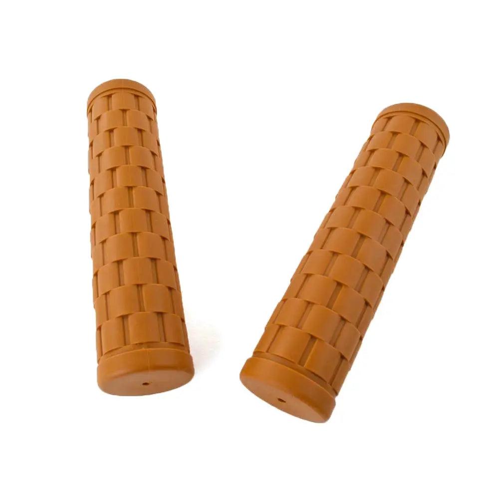 Velo Orange Kraton Basket Weave Grips-Wabi Cycles