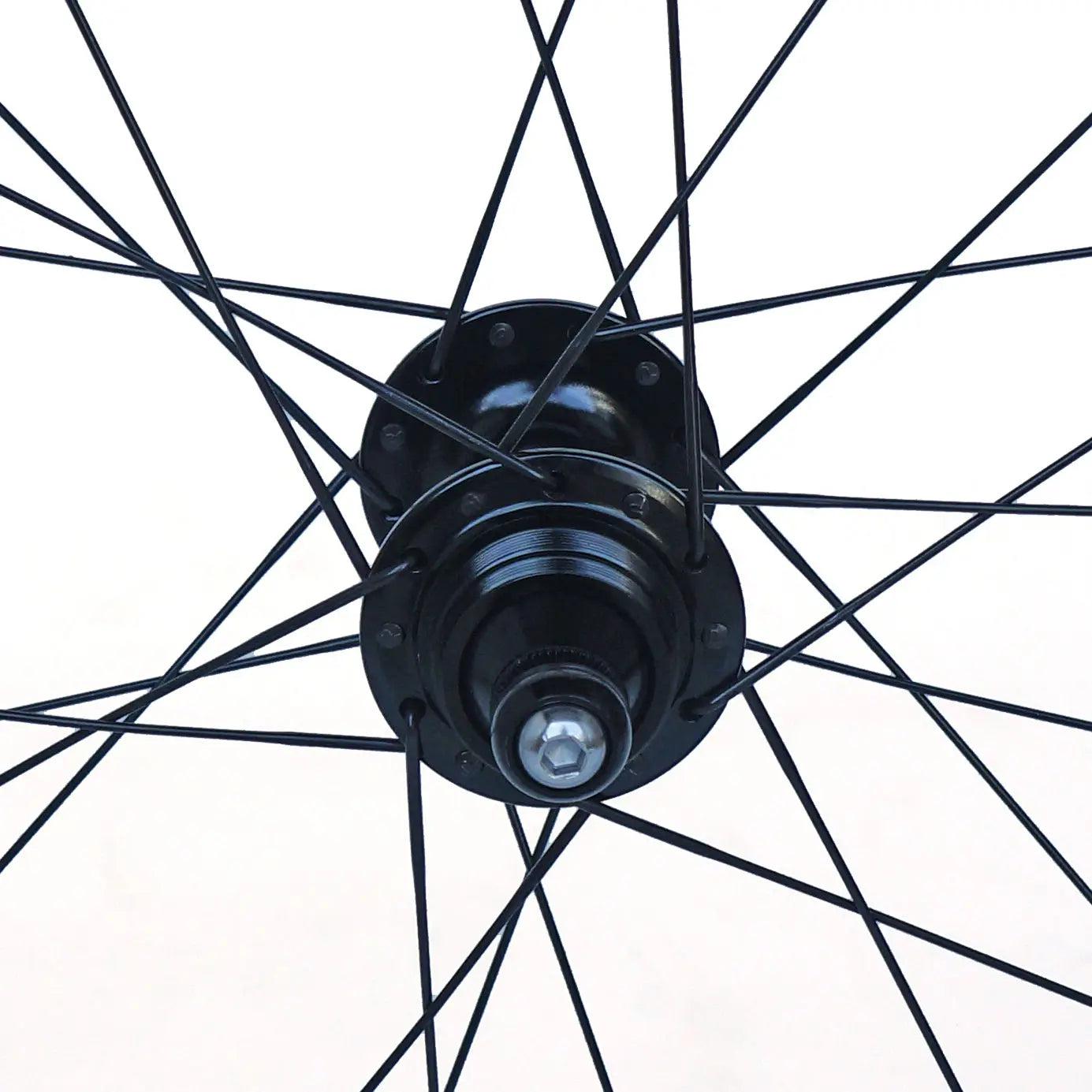 Wabi Sub-15 Superlight (1475g) 700C 20H/24H Single Speed/Fixed Wheelset-Wabi Cycles